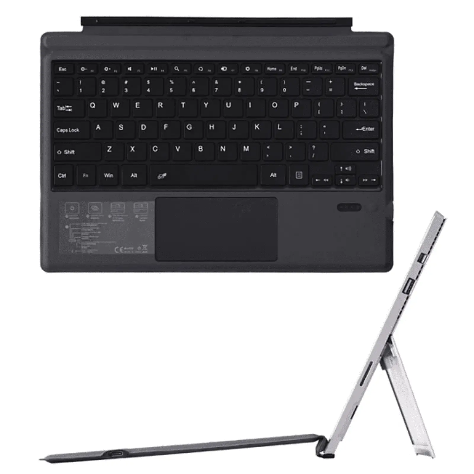 Keyboard Replacement Type Cover Trackpad Mouse for Microsoft Surface Pro 7+ 7 Pro 6 Pro 5 Pro 4 & 3