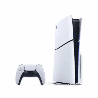 Playstation 5 Slim Console + Playstation 5 Dualsense Wireless Controller Starlight Blue - Includes PS5 Console & Dualsense Controller - 16GB RAM 1TB SSD - Custom Integrated I/O - up to 120Fps @ 120Hz - Image 3