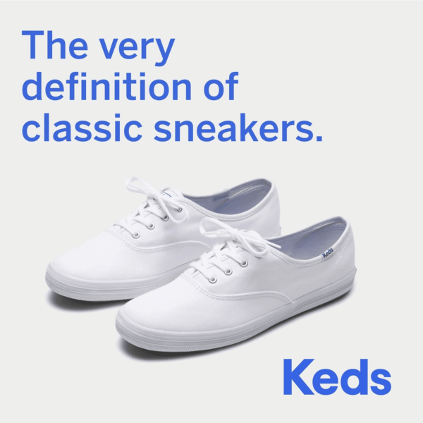 Women'S Champion Canvas Lace up Sneaker - Image 2
