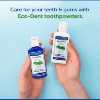 Dailycare Baking Soda Toothpowder, Original Mint - SLS & Fluoride-Free Toothpaste Powder with Minerals & Essential Oils, Toothpaste Alternative + Dailyrinse Single-Use Pack - Image 5
