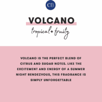 Volcano Candle - Rainbow Watercolor Signature Glass Jar Candle - Luxury Aromatherapy Candle - Tropical Fruits & Sugared Citrus Candle (19 Oz) - Image 4