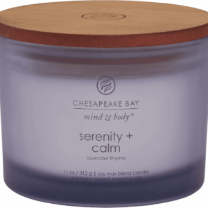 Scented Candle Peace + Tranquility (Cashmere Jasmine) 3-Wick Coffee Table Jar