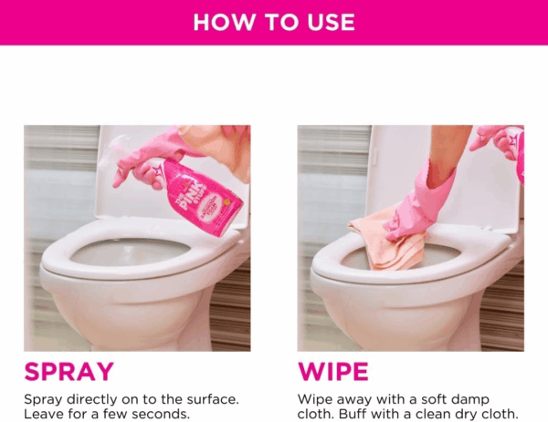 - the Pink Stuff - Miracle Bathroom Foam Cleaner 750Ml - Baths, Tiles, Soap Scum, Limescale, Streak Free - Image 10
