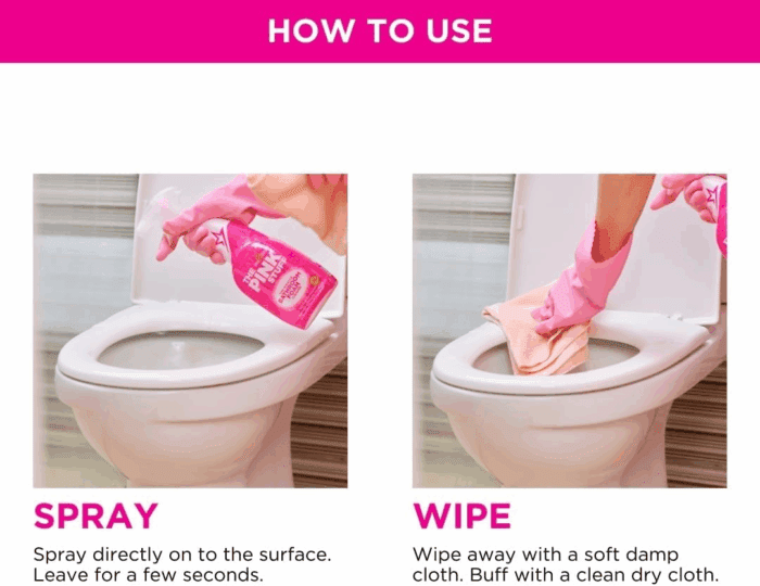- the Pink Stuff - Miracle Bathroom Foam Cleaner 750Ml - Baths, Tiles, Soap Scum, Limescale, Streak Free - Image 10