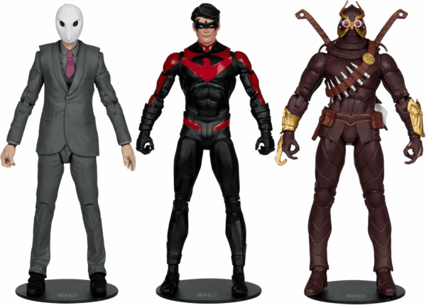 - DC Multiverse Nightwing Vs Talon & Owl 7In Figure 3Pk Gold Label - Image 6