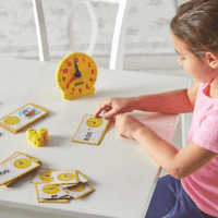 Time Activity Set - 41 Pieces, Ages 5+,Clock for Teaching Time, Telling Time, Homeschool Supplies, Montessori Clock - Image 5