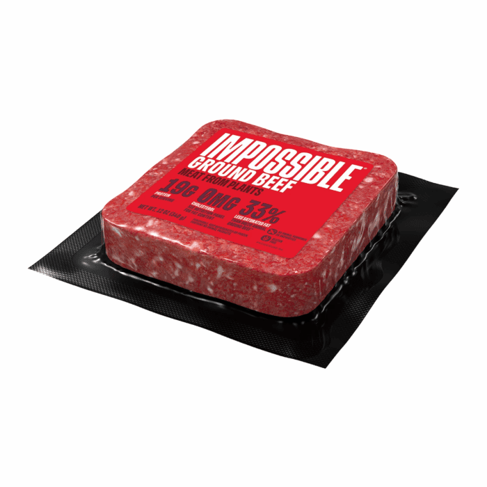 Ground Beef Meat from Plants, 12 Oz Brick (Frozen) - Image 7