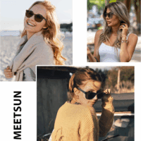 Polarized Sunglasses for Women Men Trendy Classic Retro Designer Style Fashion UV400 Protection - Image 2
