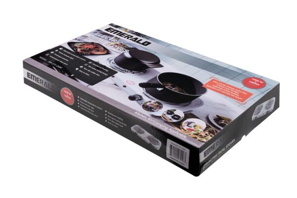Electric Double Stove Top Burner White - Image 4