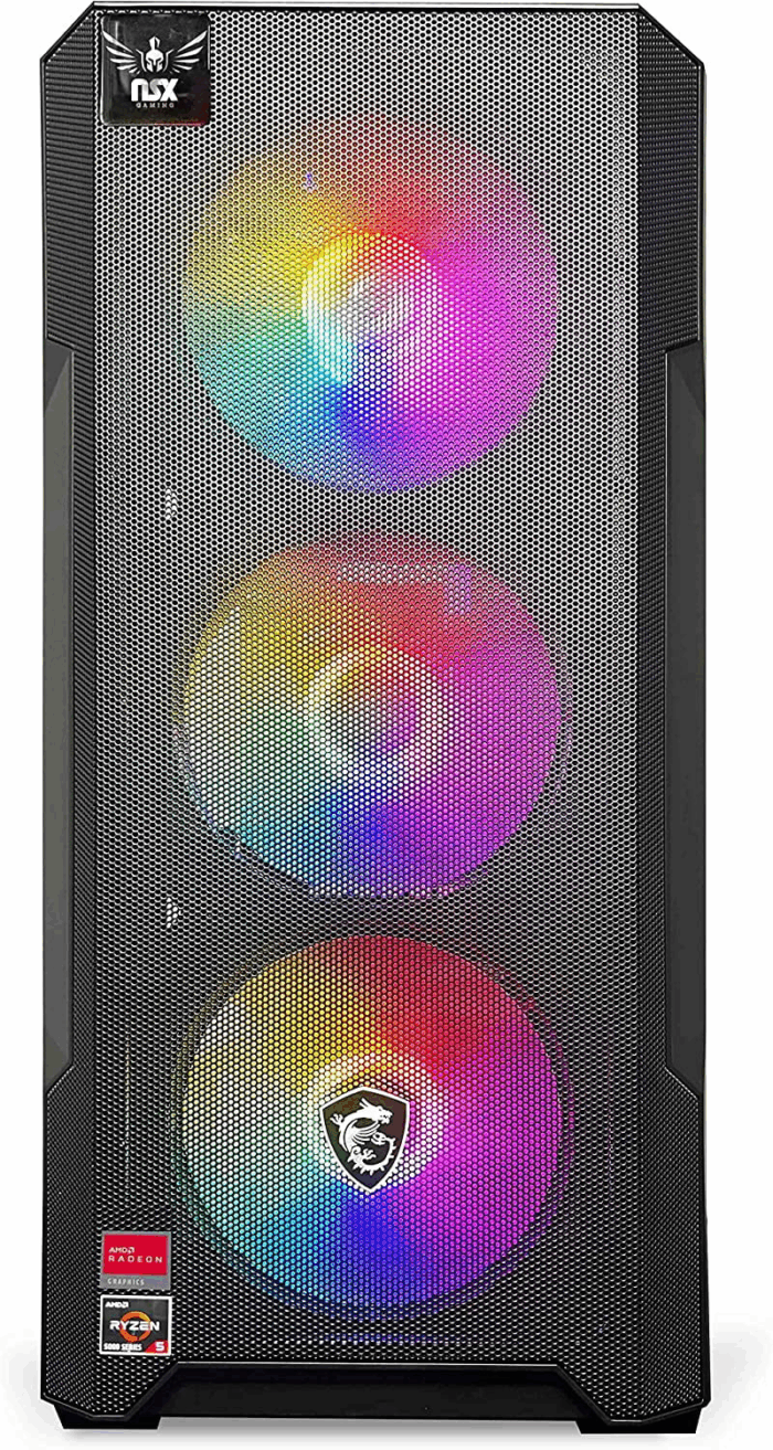 PC - AMD Ryzen 5 5600G, 16 Gb DDR4 3600, 512 Gb M2 Nvme SSD, RGB Fans, W11 - Image 7