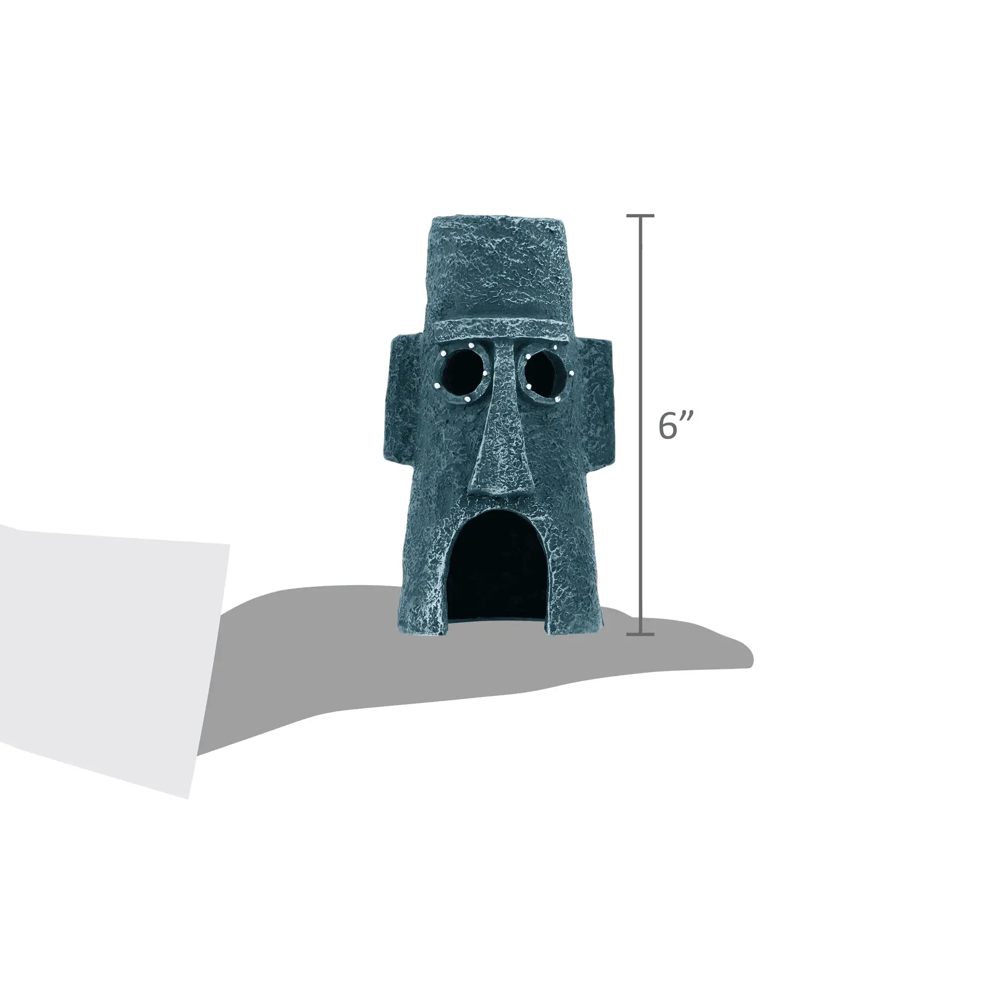 Penn-Plax Spongebob Squarepant Resin Aquarium Decor - Squidward Tentacles Island Home - 6" Tall - Image 4