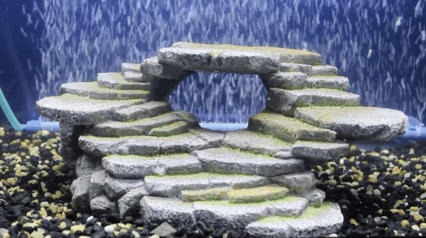 Reptology Shale Scape Step Ledge & Cave Hideout – Basking Area - Decorative Resin for Aquariums & Terrariums – Great for Reptiles, Amphibians, and Fish – Medium - Image 4