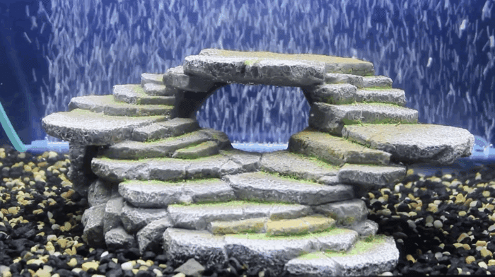 Reptology Shale Scape Step Ledge & Cave Hideout – Basking Area - Decorative Resin for Aquariums & Terrariums – Great for Reptiles, Amphibians, and Fish – Medium - Image 4