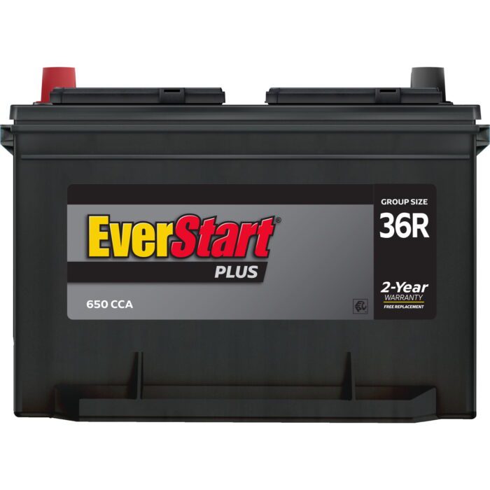 plus Lead Acid Automotive Battery, Group Size 36R 12 Volt, 650 CCA - Image 4