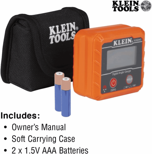 935DAG Digital Electronic Level and Angle Gauge, Measures 0 - 90 and 0 - 180 Degree Ranges, Measures and Sets Angles - Image 4
