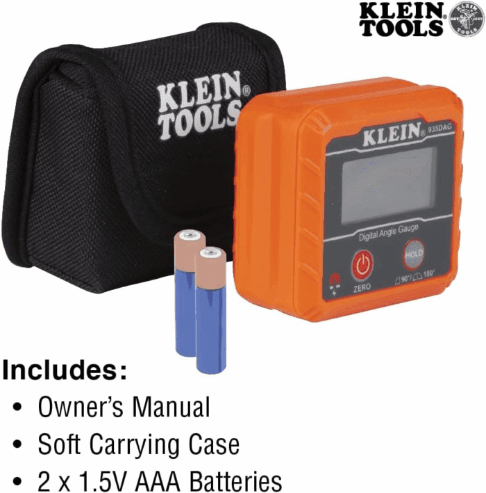 935DAG Digital Electronic Level and Angle Gauge, Measures 0 - 90 and 0 - 180 Degree Ranges, Measures and Sets Angles - Image 4