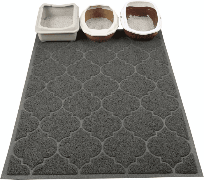 Cat Litter Mat, XL Super Size, Phthalate Free, Easy to Clean, 46X35 Inches, Durable, Soft on Paws, Large Litter Mat. - Image 4