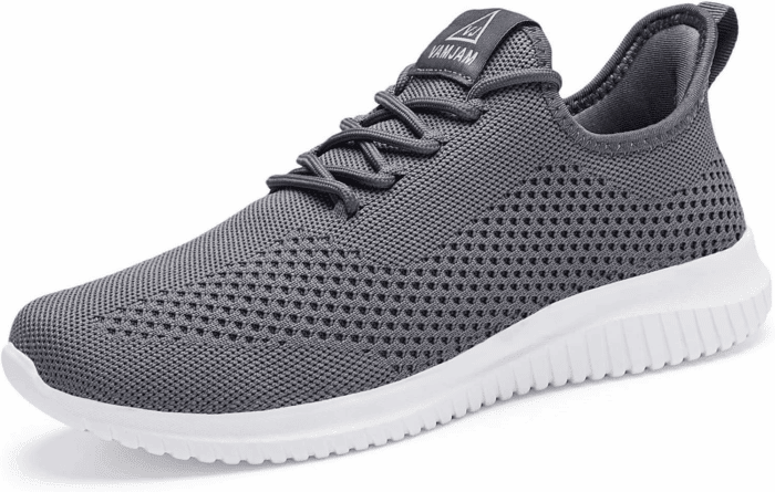 Men'S Running Shoes Ultra Lightweight Breathable Walking Shoes Non Slip Athletic Fashion Sneakers Mesh Workout Casual Sports Shoes
