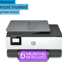 Officejet 8015E Wireless Color All-In-One Printer, 6 Months of Instant Ink Included - Image 3