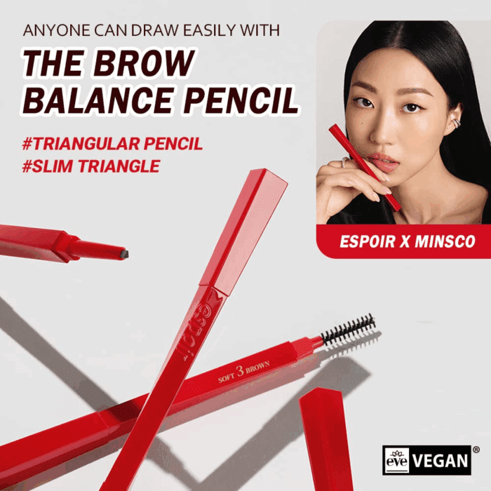 the Brow Balance Pencil #4 Ash Brown | Eye Brow Pencil That'S Natural and Easy to Draw without Clumping | a Detailed and Rich Eyebrow Texture | Korean Makeup - Image 2