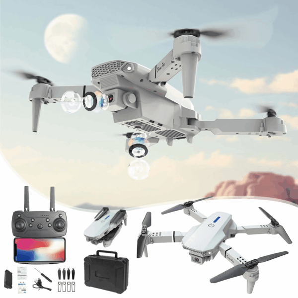 1080P HD Camera Aerial Drone /W Accessories Included - Image 4