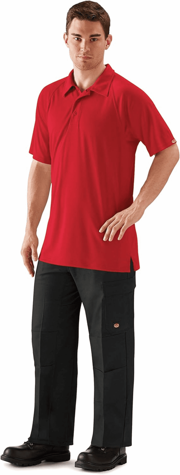 Men'S Active Performance Polo Shirt - Image 3