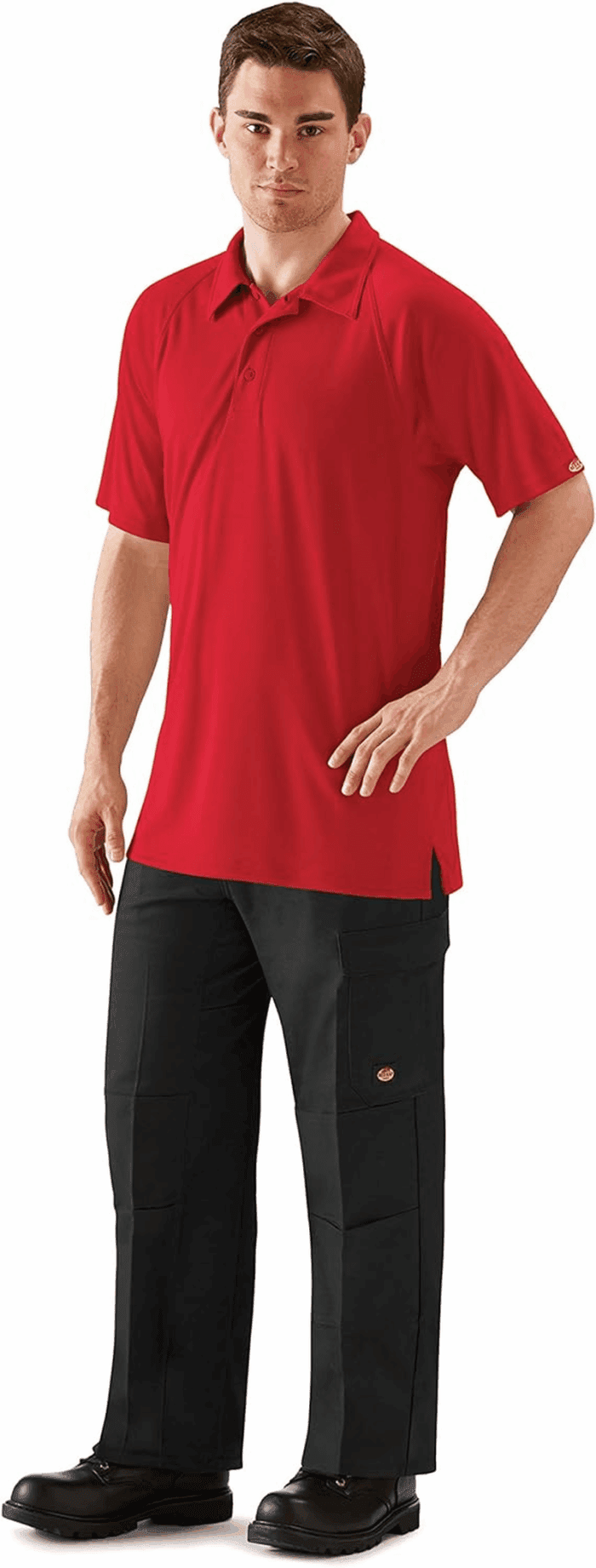 Men'S Active Performance Polo Shirt - Image 3
