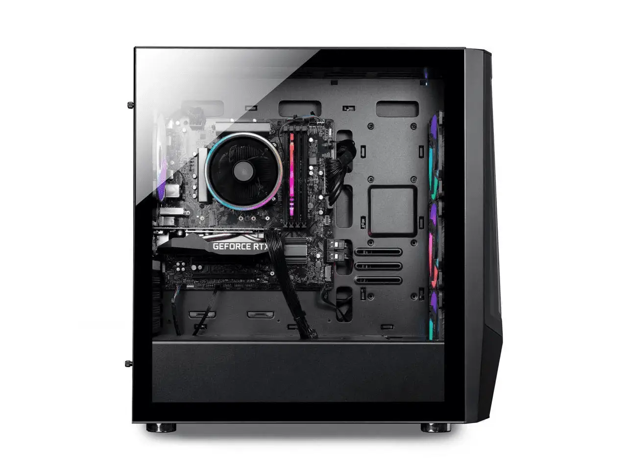 Slate 6 MESH Gaming PC Desktop - AMD Ryzen 5 7600 - NVIDIA Geforce RTX 4060 8GB - 16GB DDR5 RGB - 500GB Nvme SSD - Slatemesha5N4601 - Image 2
