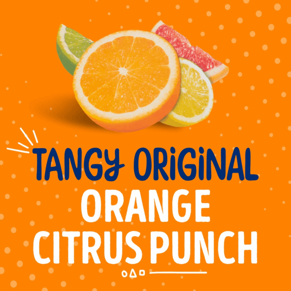 Tangy Original Orange Juice Drink, 15 Count, 11.3 Fl Oz Bottles - Image 2
