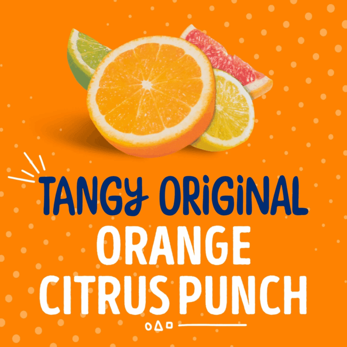 Tangy Original Orange Juice Drink, 15 Count, 11.3 Fl Oz Bottles - Image 2