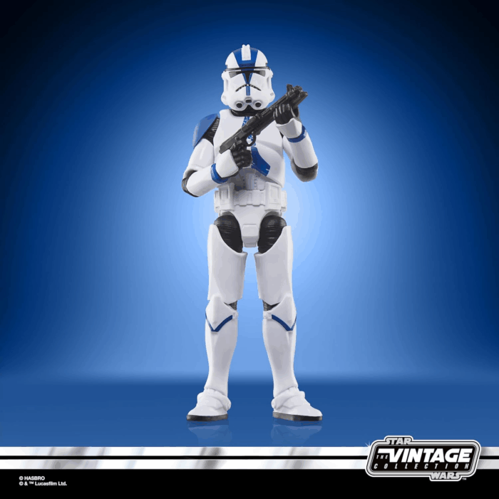 the Vintage Collection Clone Trooper (501St Legion), Obi-Wan Kenobi 3.75 Inch Collectible Action Figure - Image 4
