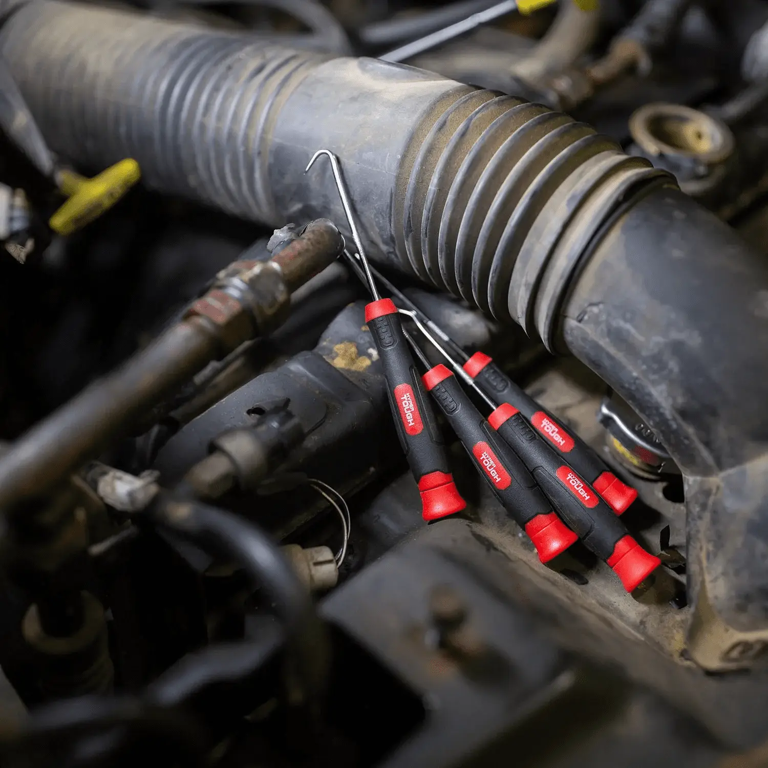 4-Piece Set. Curved Hook, Complex Hook, 90 Degree Hook, 9909V - Image 5