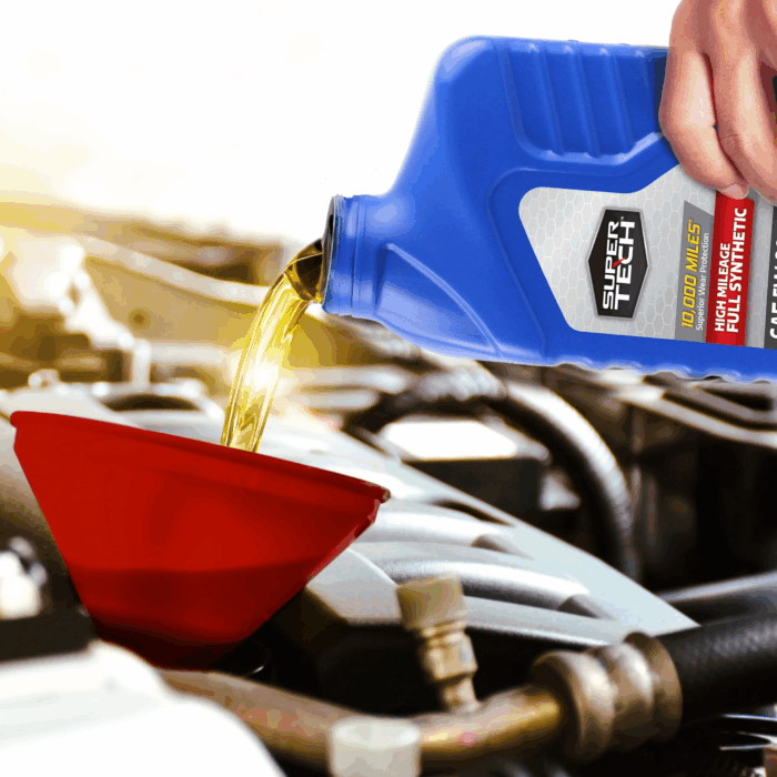 High Mileage Full Synthetic SAE 5W-20 Motor Oil, 1 Quart - Image 6