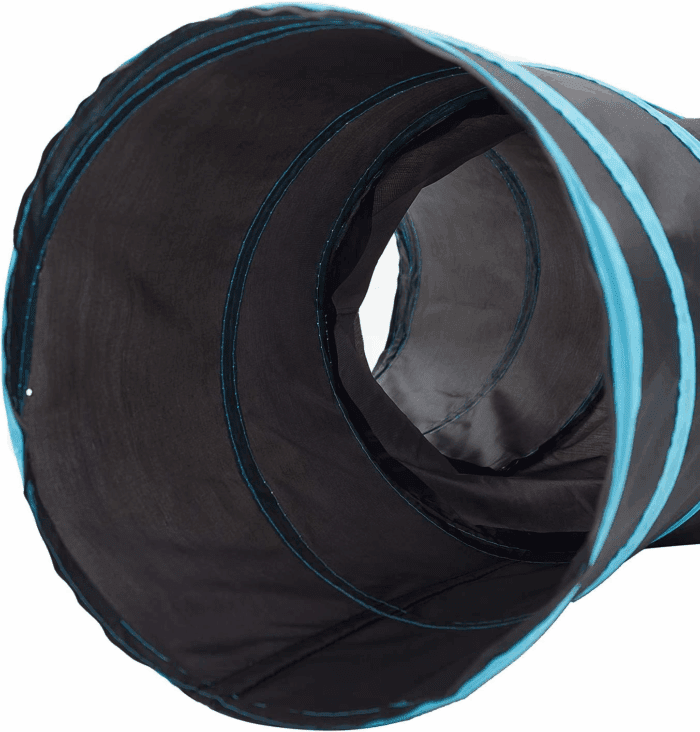 Pet Cat Tunnel Tube Cat Toys 3 Way Collapsible, Tunnels for Indoor Cats，Kitty Bored Peek Hole Toy Ball Cat, Puppy, Kitty, Kitten, Rabbit - Image 6