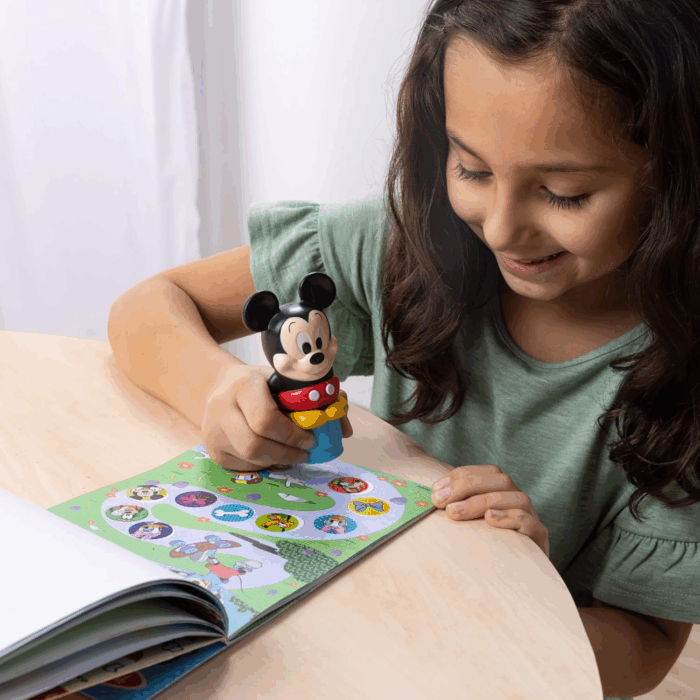 Sticker Wow!™ 24-Page Activity Pad and Sticker Stamper, 300 Stickers, Arts and Crafts Fidget Toy Collectible Character – Disney Mickey Mouse - Image 8