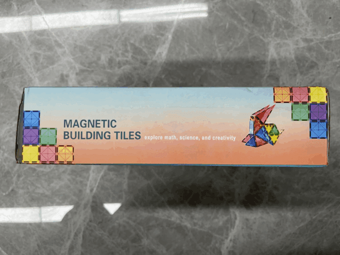Magnetic Tiles Kids Toys STEM Magnet Toy for Toddler Magnetic Blocks Building Preschool Learning Sensory Montessori Toys for 3+ Year Old Boys and Girls, Safe Creativity Toddler Kids Toy 40PCS - Image 11