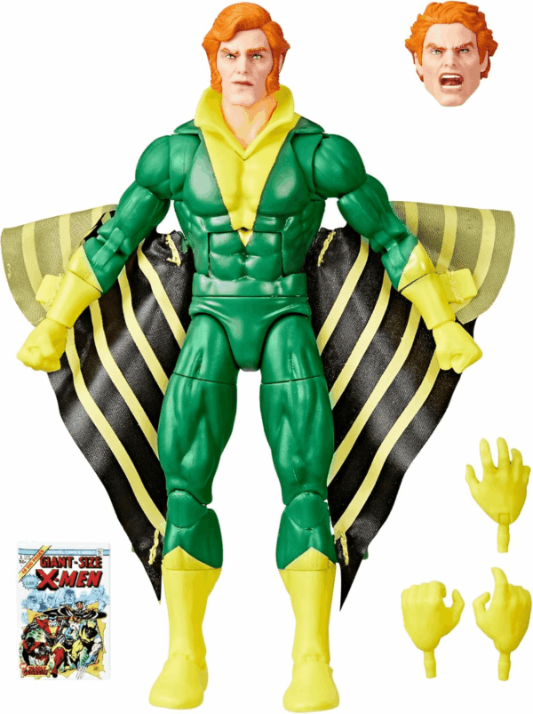 Legends Series Banshee, Giant-Size X-Men #1 (1975) Comics-Inspired Collectible 6-Inch Scale Action Figure with Character-Sized Comic Accessory