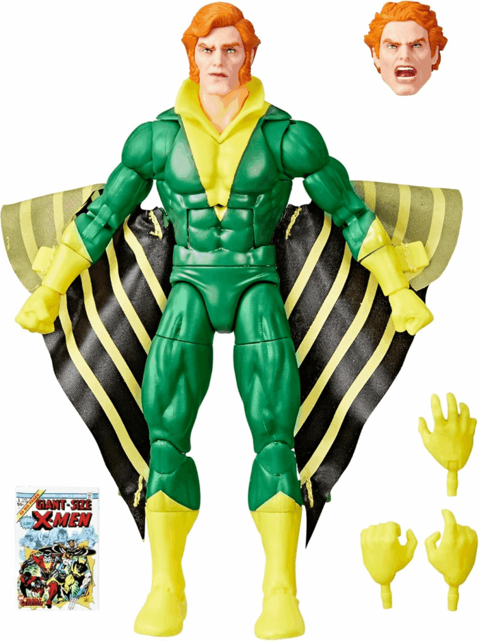 Legends Series Banshee, Giant-Size X-Men #1 (1975) Comics-Inspired Collectible 6-Inch Scale Action Figure with Character-Sized Comic Accessory