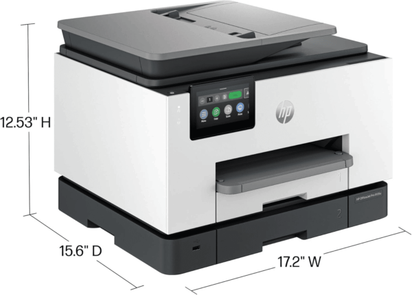 Officejet Pro 9135E All-In-One Printer, Color, Printer-For-Small Medium Business, Print, Copy, Scan, Fax, Wireless 3 Months of Instant Ink Included; Two-Sided Printing; Two-Side - Image 5