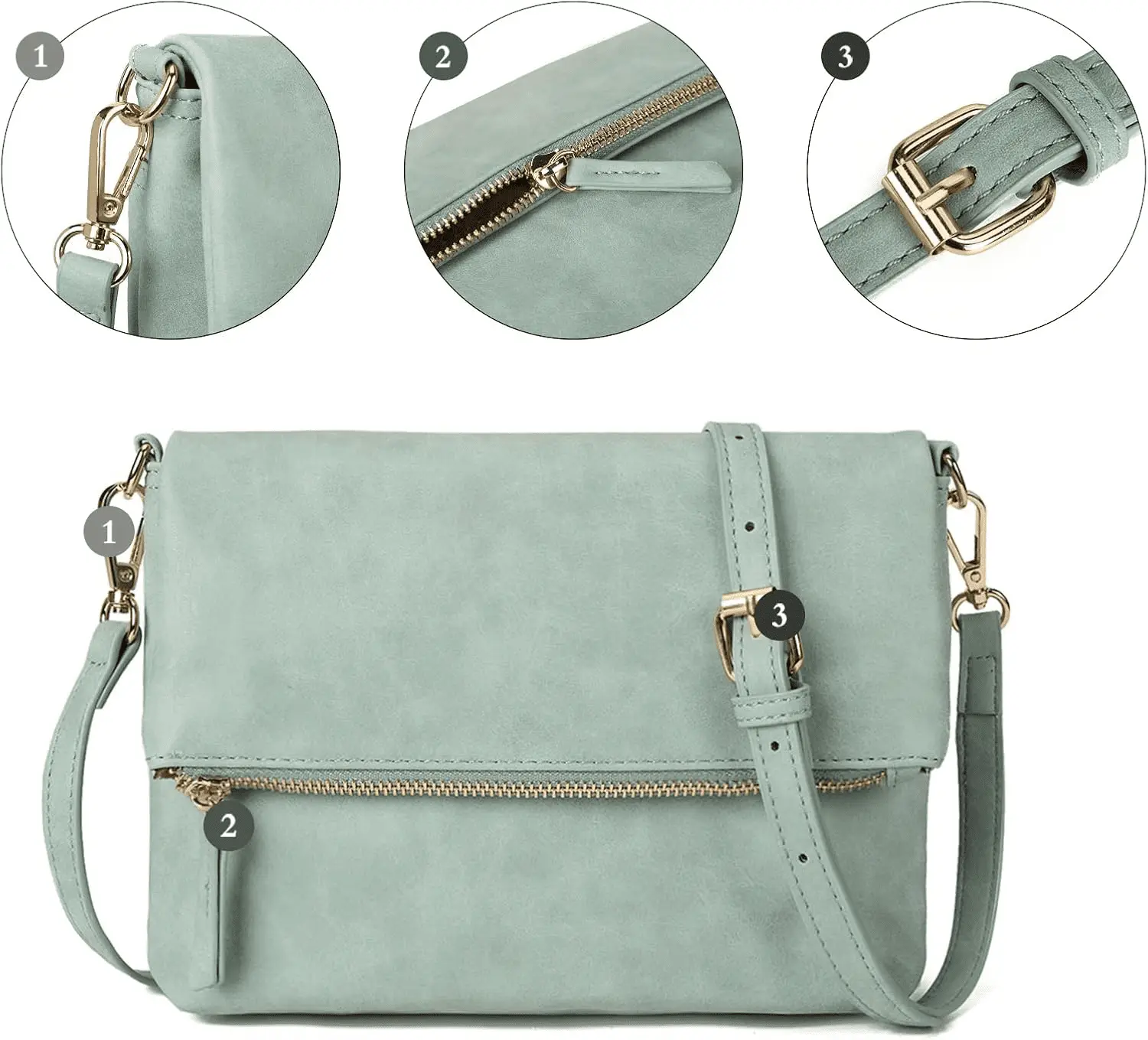 Crossbody Bags for Women Crossbody Purse Shoulder Bag - Image 4