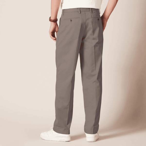 Men'S Classic-Fit Wrinkle-Resistant Pleated Chino Pant (Available in Big & Tall) - Image 3