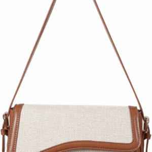 Shoulder Bag for Women Y2K Trendy Purse Vegan Leather Hobo Handbags Clutch Saddle Bag with 2 Removable Strap