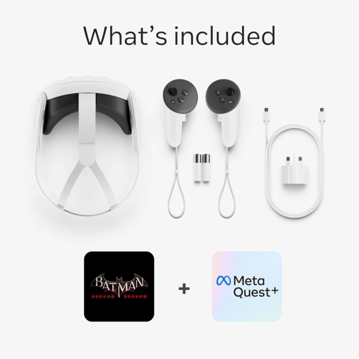 Quest 3S 128GB — Get Batman: Arkham Shadow and a 3-Month Trial of  Quest+ Included — All-In-One Headset - Image 5