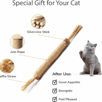Cat Scratcher, 26.8 Inch L Shape Cat Scratch Pad Wall Mounted, Cat Scratching Cardboard with Ball Toy for Indoor Cats, Large Size - Image 4