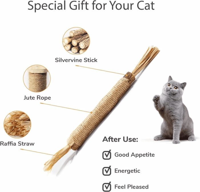 Cat Scratcher, 26.8 Inch L Shape Cat Scratch Pad Wall Mounted, Cat Scratching Cardboard with Ball Toy for Indoor Cats, Large Size - Image 4