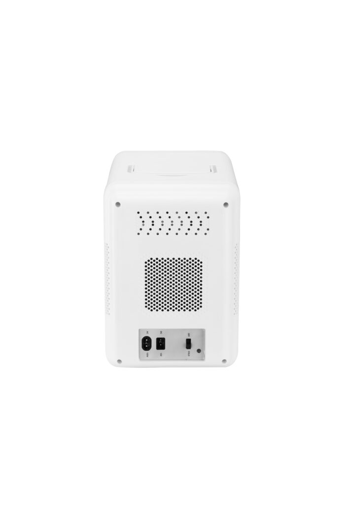 Gallery, 9 Can/6L Mini Cooler/Skincare Fridge, Built-In Mirror and Light, EFMIS209, White - Image 3