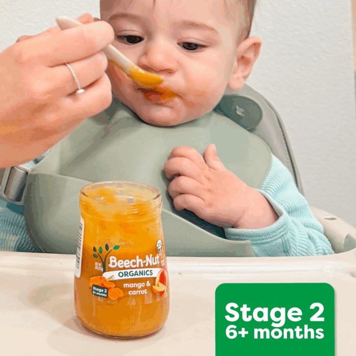 Organics Stage 2 Organic Baby Food, Banana & Granola, 4 Oz Jar - Image 5