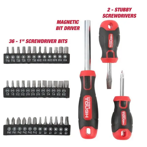 118-Piece Tool Set for Home Repairs - Image 8
