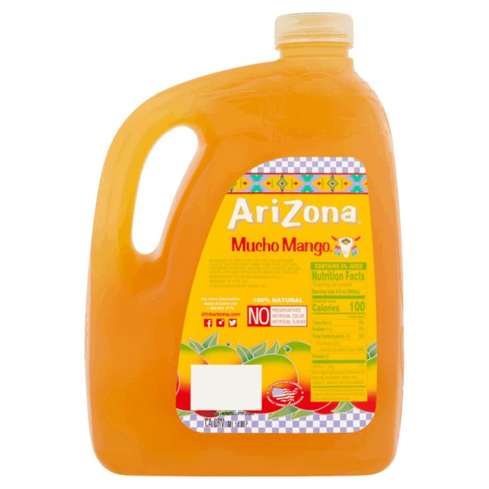Kiwi Mucho Mango Juice Cocktail, 128 Fl. Oz. - Image 3