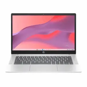 14 Inch HD Chromebook Laptop Intel Processor N200 4GB RAM 128GB UFS Glacier Silver